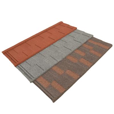 China Modern Wholesale Stone Coated Steel Metal Sheet Roofing Tiles for sale