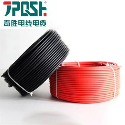 China PV Solar System Single Or Double Core 4mm 6mm 10mm Tinned Copper TUV Certification Solar PV Cable H1Z2Z2-K for sale