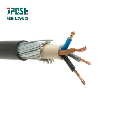 China Flame Retardant Construction Copper Core KVVP Check Shielded Cable 4 Core Cable for sale