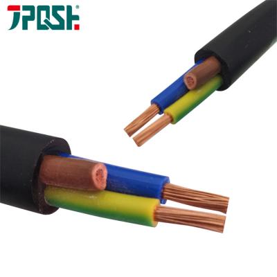 China Construction 300500v Copper Cable Stranded Rvv 5 Core 6mm2 Cable Electrical Cable Flexible Wire for sale