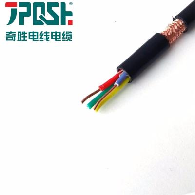 China Construction Control Cable Flexible Copper Wire Shielded 4 Core 3 Core 1.5mm Electrical Cable Wire for sale