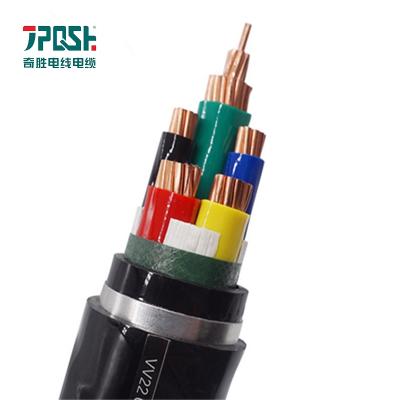 China ZR 0.6/1KV 120 mm 4 Square Core NH Fire Resistant 95mm XLPE Insulated Armored Power Cable 300sq mm for sale