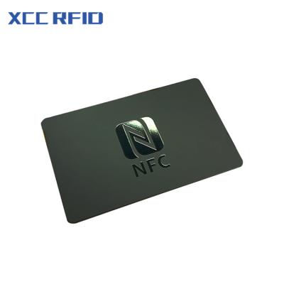 China XCC Waterproof / Waterproof IN Ntag213 Chip Blank PVC NFC RUNNING Card for sale