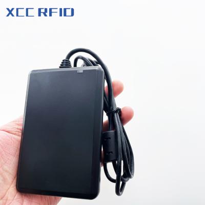 China 10 Digit Dec Defoult Output XCC USB 13.56mhz 125khz Dual Frequency RFID Card Reader for sale