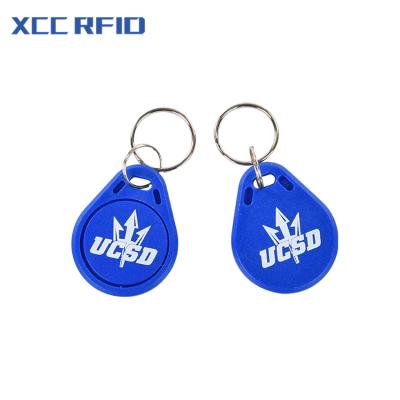 China Keyfob XCC Competitive Price 125KHz TK4100 RFID Access Control Key Fob for sale