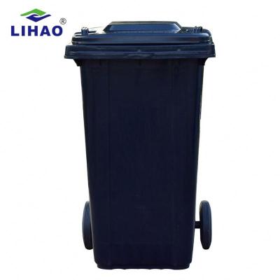 China Sustainable 180L Dust Bin Dust Crate Rack Bin With Optional Plastic Customer Logo For Public Places. wheel multiple color storage bucket .etc for sale