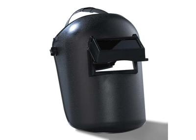 China Black Color Industrial Welding Helmet PP Material For Resist Chemicals / Hot Liquids for sale