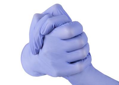 China Customized Color Disposable Hand Gloves / Disposable Nitrile Gloves CE Approved for sale