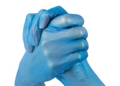 China Smooth Surface Disposable Hand Gloves Vinyl Material Chemical Resistant for sale