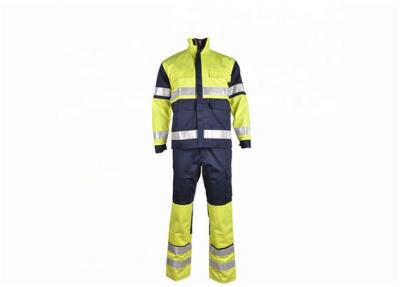 China Road Safety Industrial Work Uniforms / Reflective Work Uniforms Electric Insulation for sale