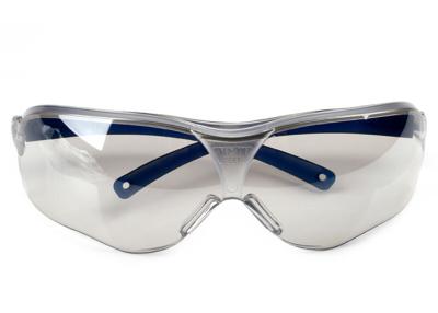 China Chemical Resistant Safety Eye Goggles Length 16.5 CM Width 4.9 CM PVC Material for sale