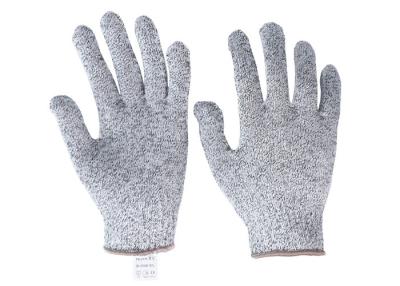 China Anti Cutting Protective Work Gloves Grey Color With Nitrile And Nylon Fiber Material for sale