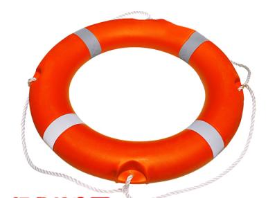 China Water Protection PPE Safety Equipment Swimming Pool Lifebuoy Orange Color for sale