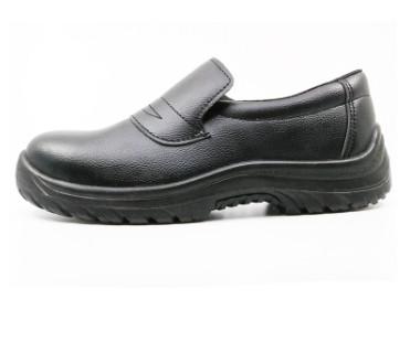 China Zapatos de dedo del pie de acero resistentes de la seguridad de trabajo de los zapatos aceite anti para hombre negro de la puntura del único en venta