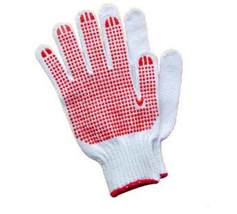 China Two Sides Pvc Dotted Gloves Breathable For Aerospace / Automotive Industry for sale