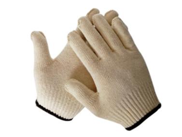 China Comfortable Breathable Work Gloves / Working Hand Gloves Bleached White Color for sale