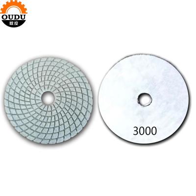 China Marble and Granite Snail Wet Lock Diamond Edge Polishing Pads for Diamond Hand Polishing Pads Angle Grinder Stone Abrasive Tools for sale