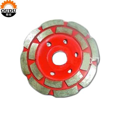 China Diamond Cup Wheel Diamond Double Cup Wheel Diamond for sale