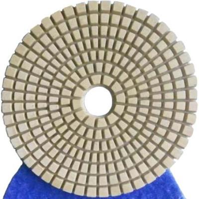 China Use For More Flexible 4 Inch Granite Diamond Polishing Pad Grinder Angle Grinder Diamond Tools For Stone Glass Polishing Polishing Pads for sale