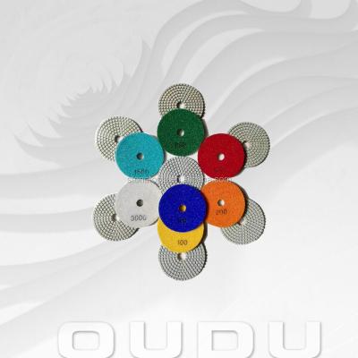 China OUDU Marble Diamond Polishing Pads 4