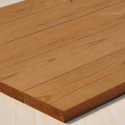 China Modern Excellent Quality Hot Selling Solid Wood Boards Smooth Thermowood Exterior Pine Decking From Trusteorter Applicd for sale