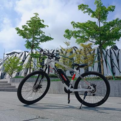 China Aluminum alloy electric bicycle 500watts motor electric bike 48v front and rear disc brakes ebike 27.5 inch for sale