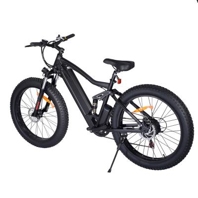 China Aluminum Alloy Shimano 7 Speed ​​Ladies Electric Bike 26 Inch City e-Bike 48v Tire Fat Bike Electric Bike for sale