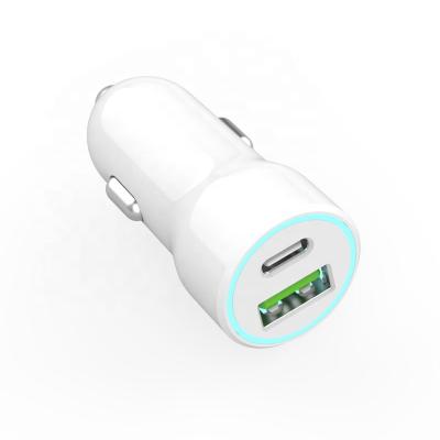 China Convenient mini fashion 20W portable universal fast usb car universaldual mobile charger for sale