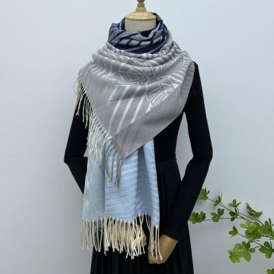 China Universal Four Seasons Polyester Custom Scarf Soft Cotton And Canvas Scarf With Long Tassel Scarf For Men for sale