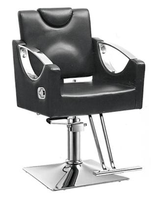 China Durable Material LiGuang Barber Chair Salon Furniture Fix Style Chair Fashionable And Simple Chair for sale