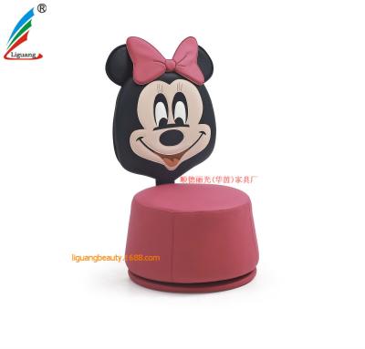 China Cute Minnie Barber Chair Baby Hair Cutting Chair Baby Equipments Hot Selling for sale