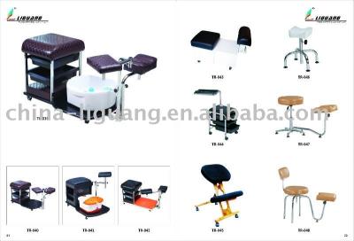 China whole sale salon furniture foot spa chair pedicure manicure chair 135*85*80CM for sale