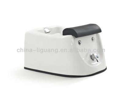 China 2018 Modern Nails Salon Equipment / Customize Acrylic Foot SPA Basin for sale