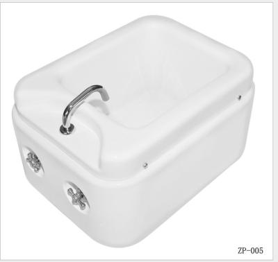 China Nail Slon Luxury Style Lady Beauty Modern Pedicure Leather White Basin for sale