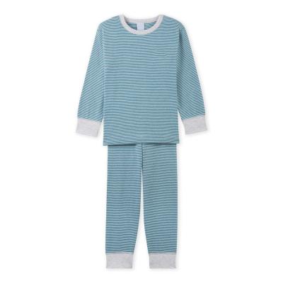 China Chinese Style Breathable Boys Nightgown Suit Cotton Pijama Wear Cheap Sleepwear for sale