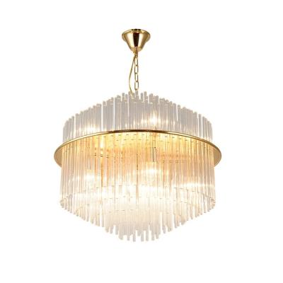 China Creative Nordic Modern Luxury Crystal Chandelier Pendant Lamp Light Fixture Ceiling For Hotel Home Decor Living Room Lighting for sale