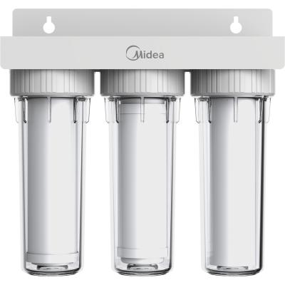 China Midea 3 Stage Portable Hotel Small Undersink Hydrogen Self Cleaning UF Water Purifier Water System for sale