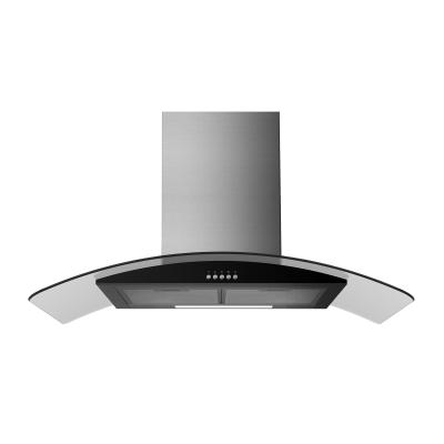 China Hotel Midea Stainless Steel Chimney Chain Hood 900mm Kitchen Ventilation Fan Cooker Hoods for sale