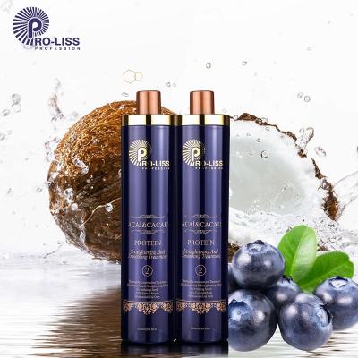 China Pro-liss Brand Super Shinning China Manufacture Keratin Brazilian Violet Blue Protein Straightening Treatment Wholesale Keratin for sale