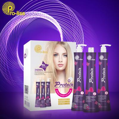 China Pro-Liss 0.00% Curly Hair Treatment Professional Salon Nano Formaldehyde Nano Keratin Protein Brazilian Hair Treatments For Damaged Hair for sale