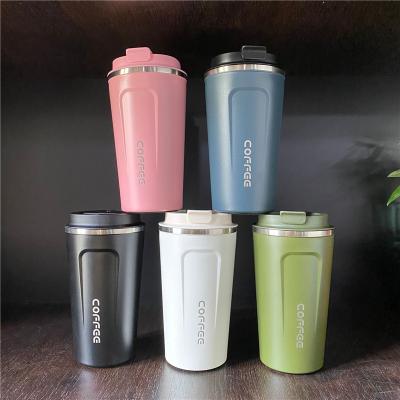 China 12oz 380ml 17oz 510ml Viable Stainless Steel Double Wall Vacuum Insulated Car Tumbler Mug for sale