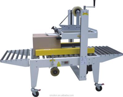 China Chemical Semi-automatic Carton Sealing Machine / Carton Sealer for sale