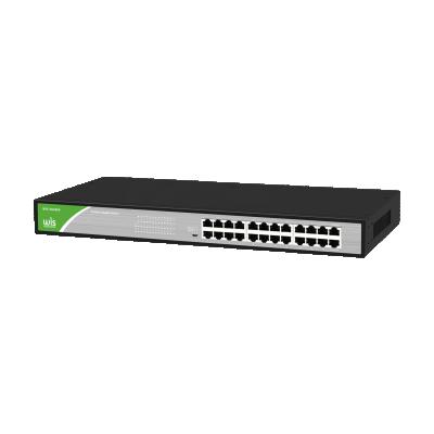 China Wireless Internet Gigabit 24-Port Unmanaged Switch for sale