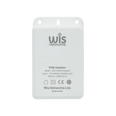 China 24V 1A POE outdoor outdoor adapter for Ubiquiti, mimosa, cambium bridge wireless cpe for sale