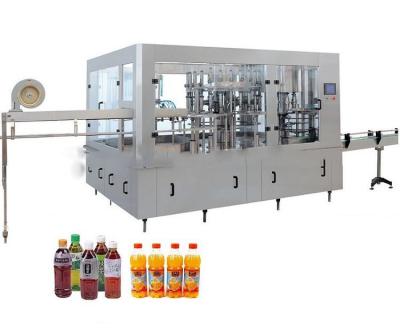 China 380V 50Hz Electric PET Bottle Monoblock Liquid Filling Machine for sale