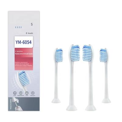 China Household Exclusive Sales 4Pcs/Packs Hx605 Clean Electronic Toothbrush Head For Phili Sonic Care Series for sale