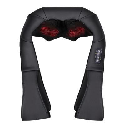 China Luxury Rechargeable Neck And Shoulder Massager With Deep Kneading Heat Tissue Massage for sale