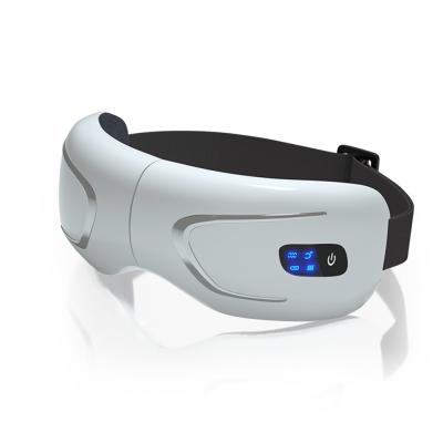 China Comfortable Air Pressure Vibration Digital Eye Massager For Eye Relief Heat Compress Eye Care Mask With Music for sale