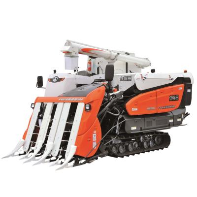 China KubotaPRO888GM Kubota Rice Corn And Mini Rice Combine Harvester Sesame Harvester And Microgreen Wood for sale