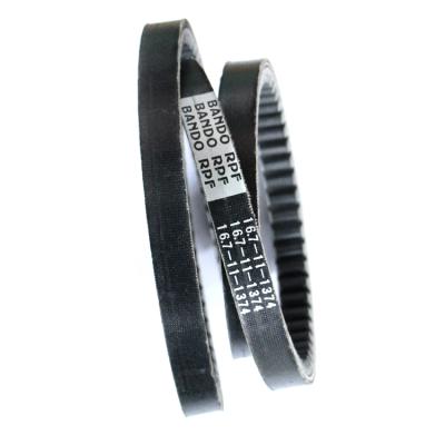 China Machinery Repair Shops KUBOTA PARTS V BELT ASSEMBLY BANDO V TOOTH BELT 5T106-11402 C78HPX2 for sale